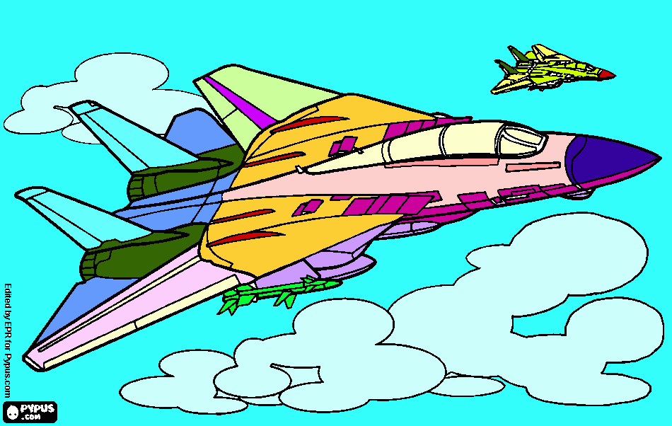 dessin avion Adrien