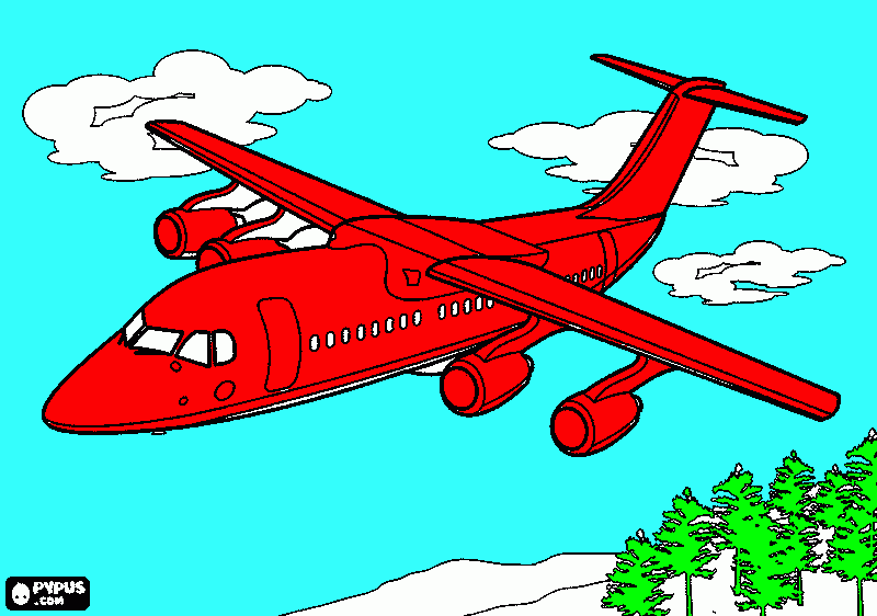 dessin avion Maxence