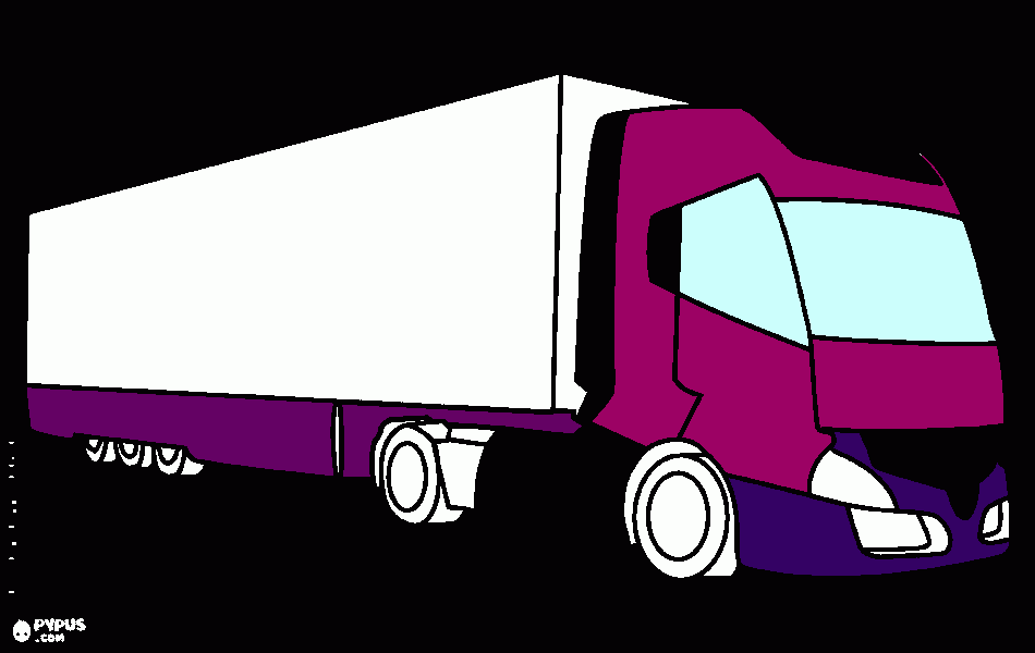 dessin cadeau camion
