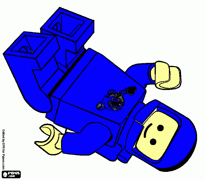 dessin Cosmonaute Lego