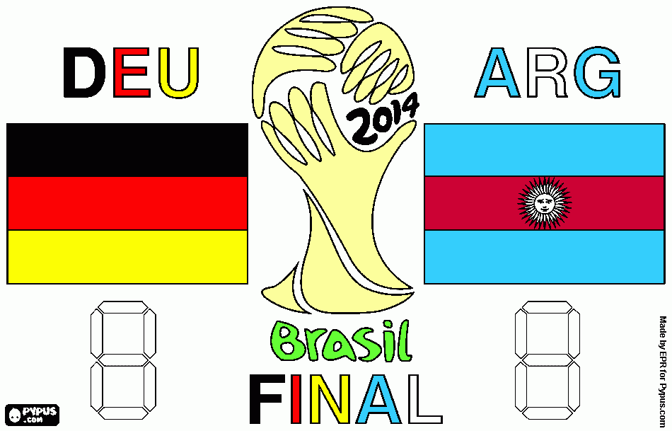 dessin coupe du monde final