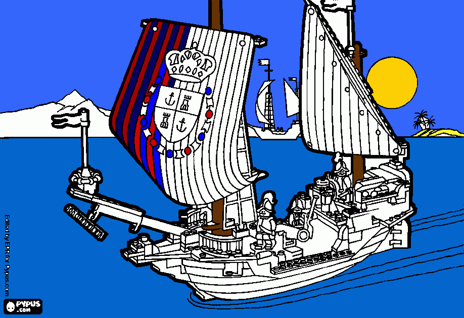 dessin Dessin Jean bateau pirate