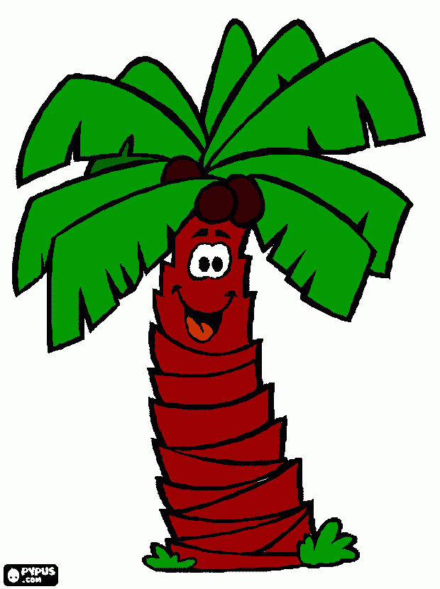 dessin dessin palmier
