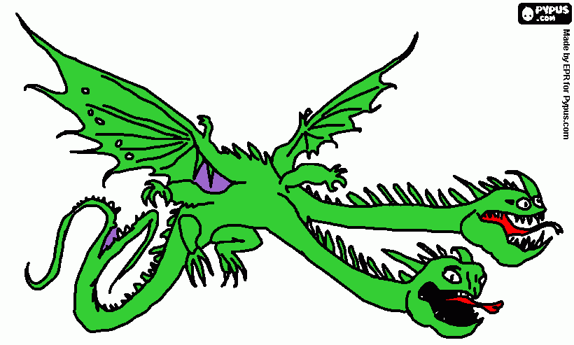 dessin dragon serpan