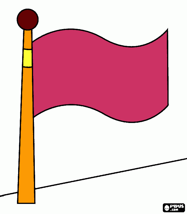 dessin drapeau de l'information