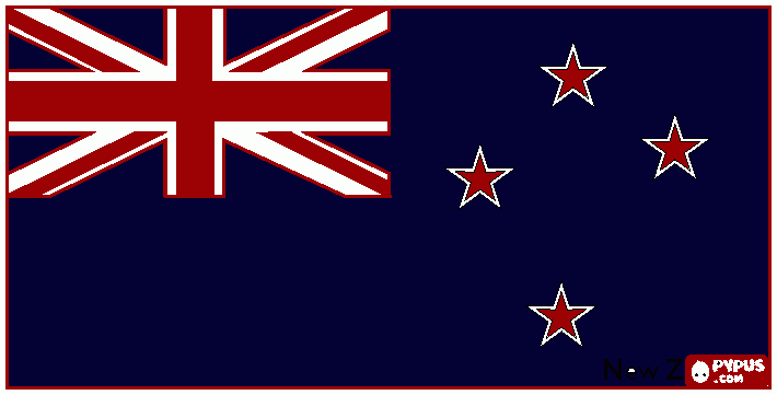 dessin drapeau nouvelle zélande