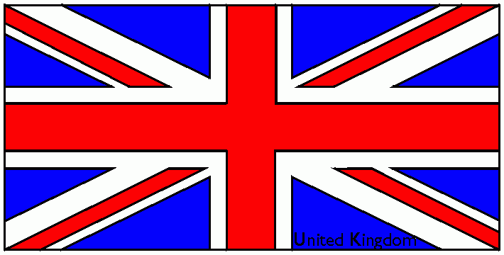 dessin drapeau Union Jack