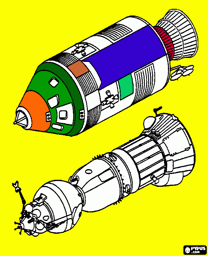 dessin fusée 1