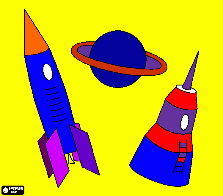 dessin fusée 4