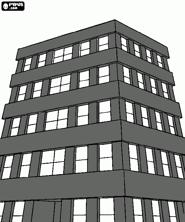 dessin immeuble