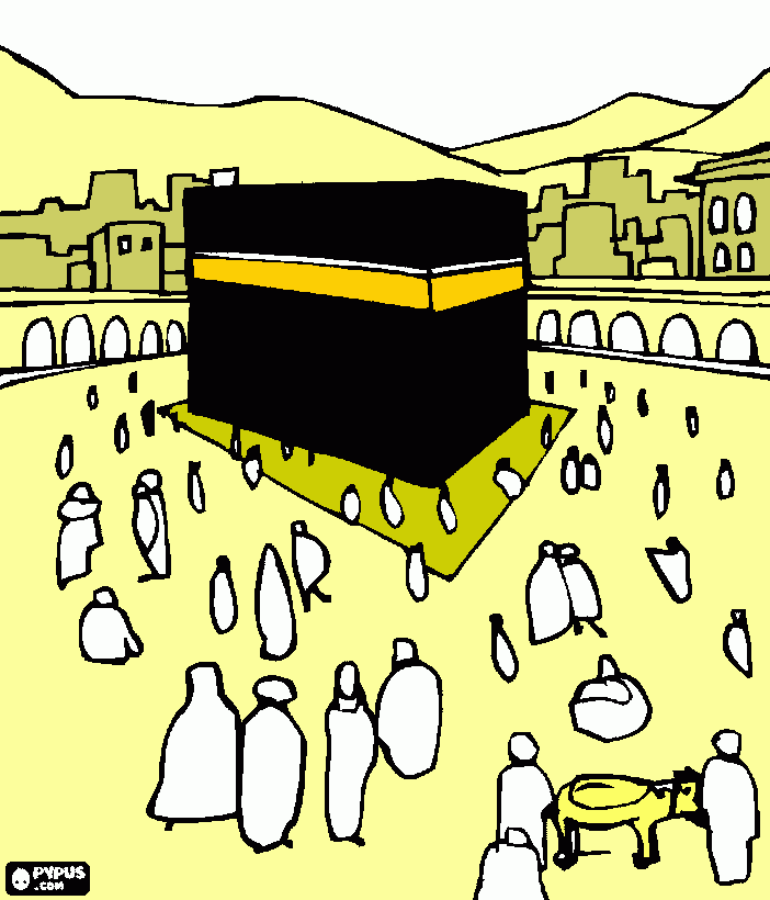 dessin kaaba