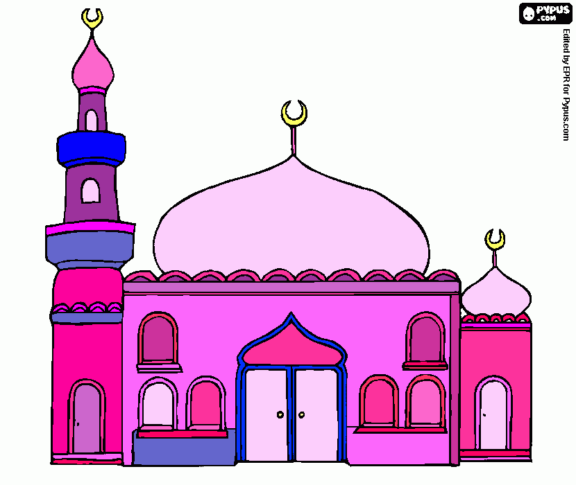 dessin La mosquée