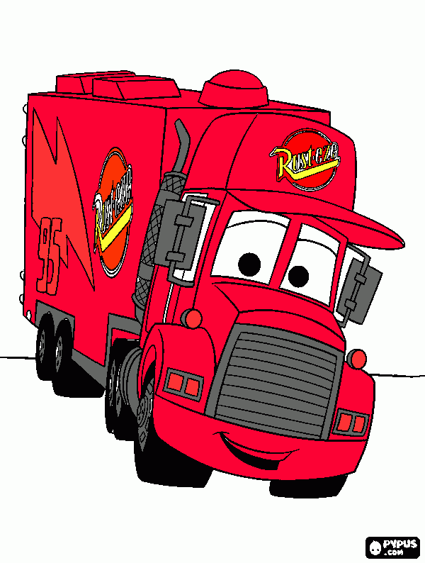 dessin le camion mac