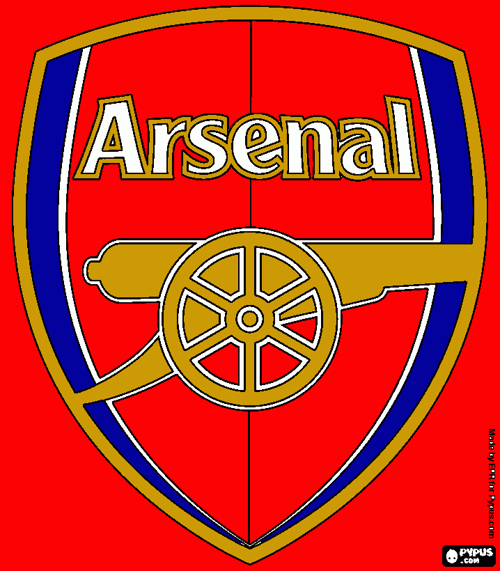dessin logo arsenal