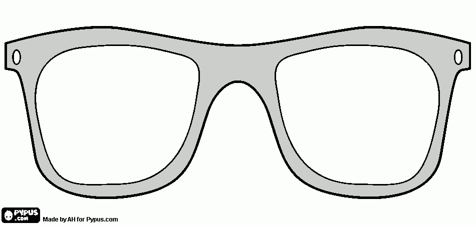 dessin lunettes
