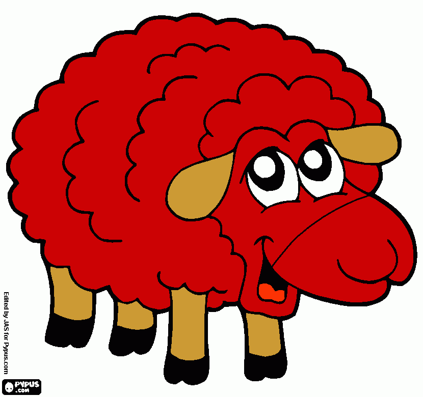 dessin mouton bourgogne