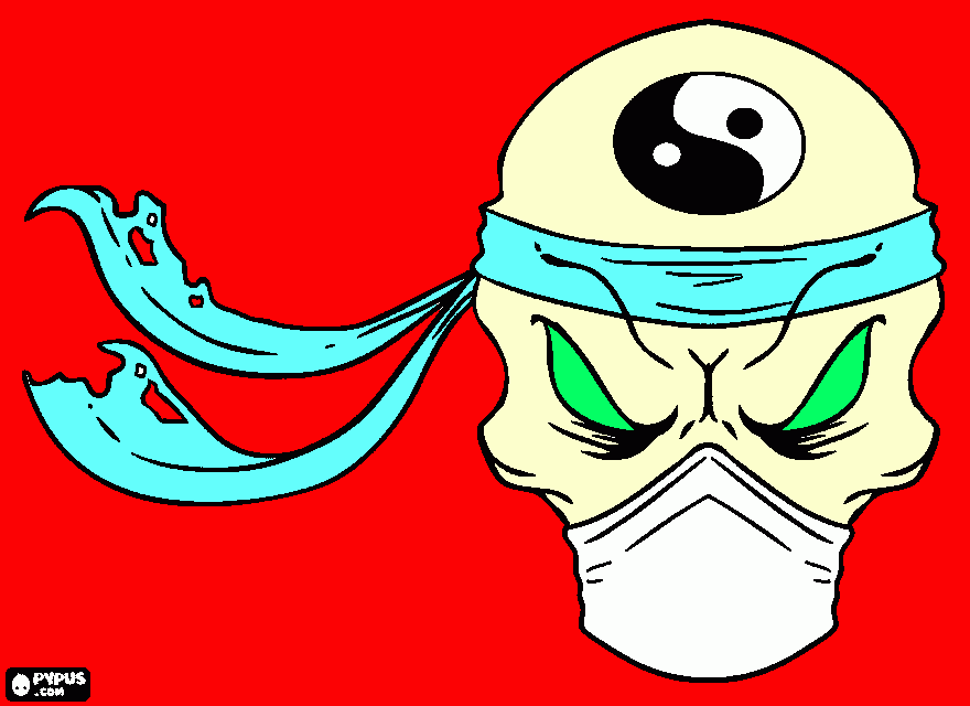 dessin ninja trop fort