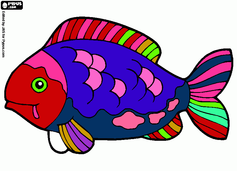dessin petit poisson 