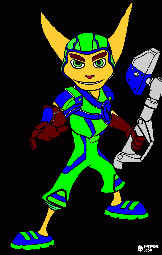 dessin ratchet and clank future