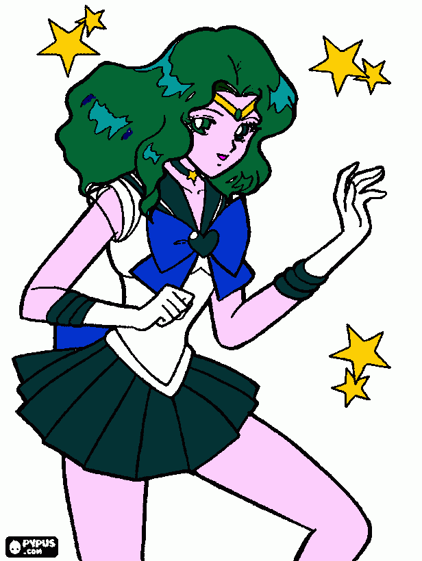 dessin Sailor Neptune Bitch