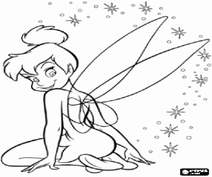 Coloriage Clochette