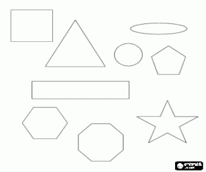 Coloriage Formes g�om�triques basiques