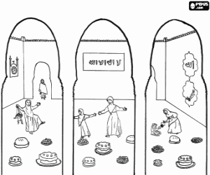 Coloriage Image de la c�l�bration du Ramadan