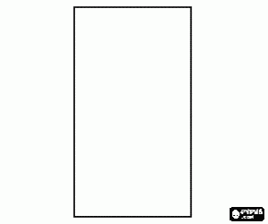 Coloriage Rectangle, quadrilat�re dont les quatre angles sont des angles droits