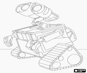 Coloriage Wall-E