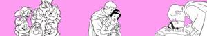 Coloriages Blanche-Neige et les Sept Nains a colorier