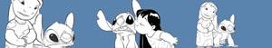 Coloriages Lilo et Stitch a colorier