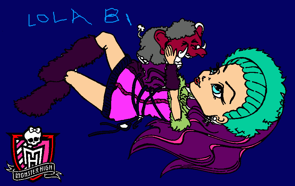 dessin Abbey bominable jouant ...*