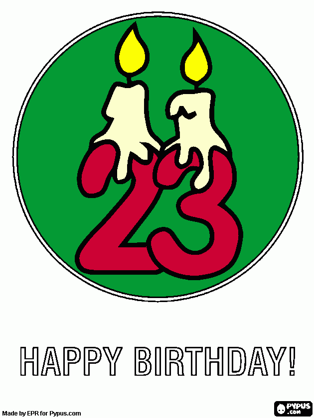 dessin anniversaire 23