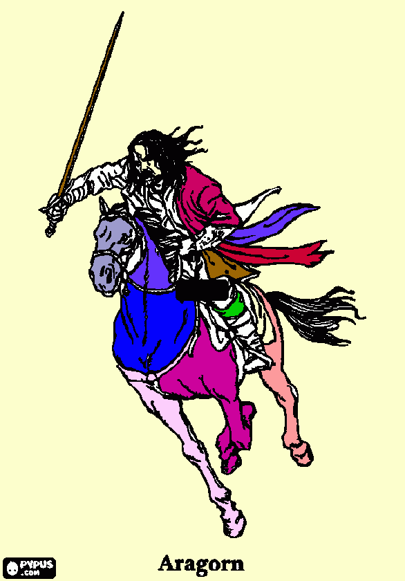 dessin aragorn