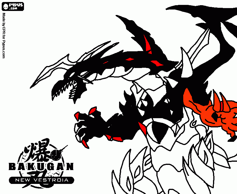 dessin Bakugan saison 5 Noah