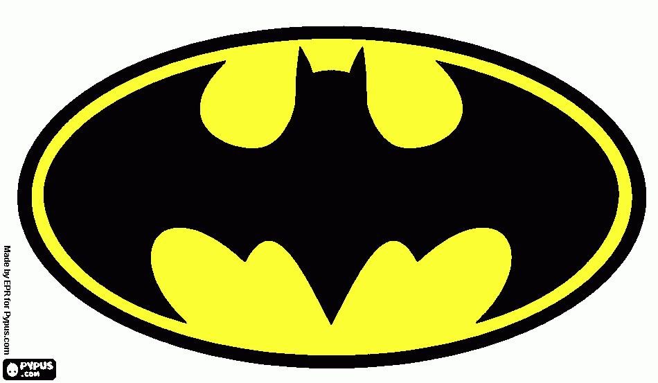 dessin Batman logo