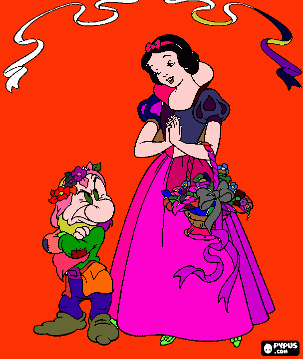 dessin blancheneige