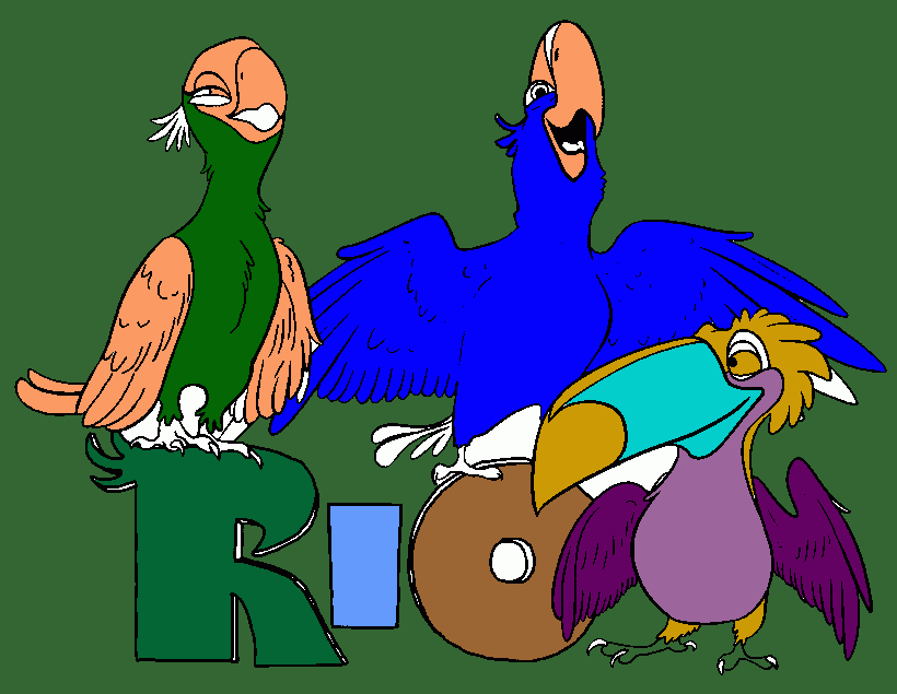 dessin blu et perla
