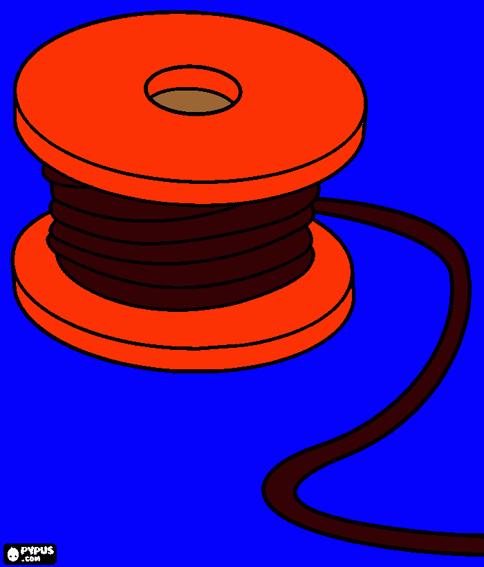 dessin Bobine de fil