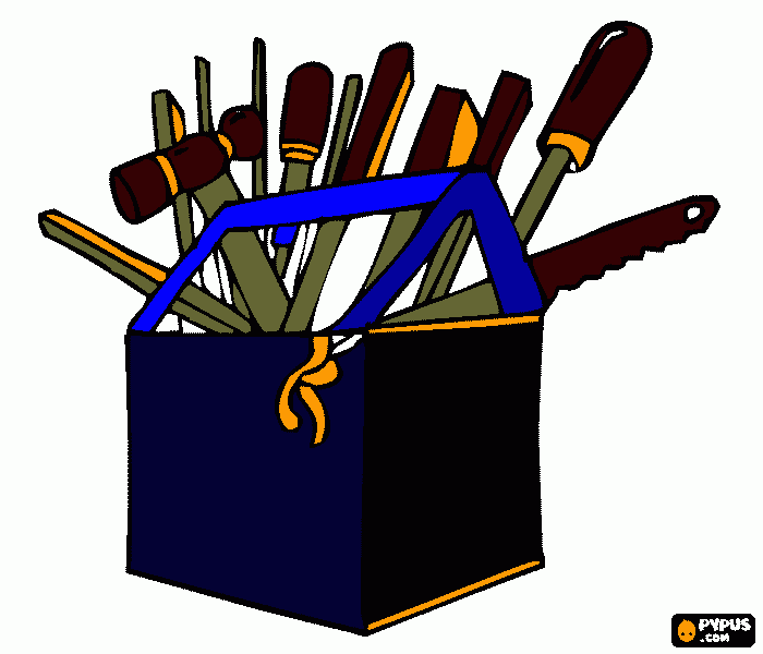dessin boite à outils