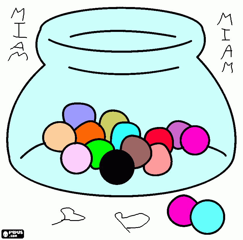 dessin Bonbon
