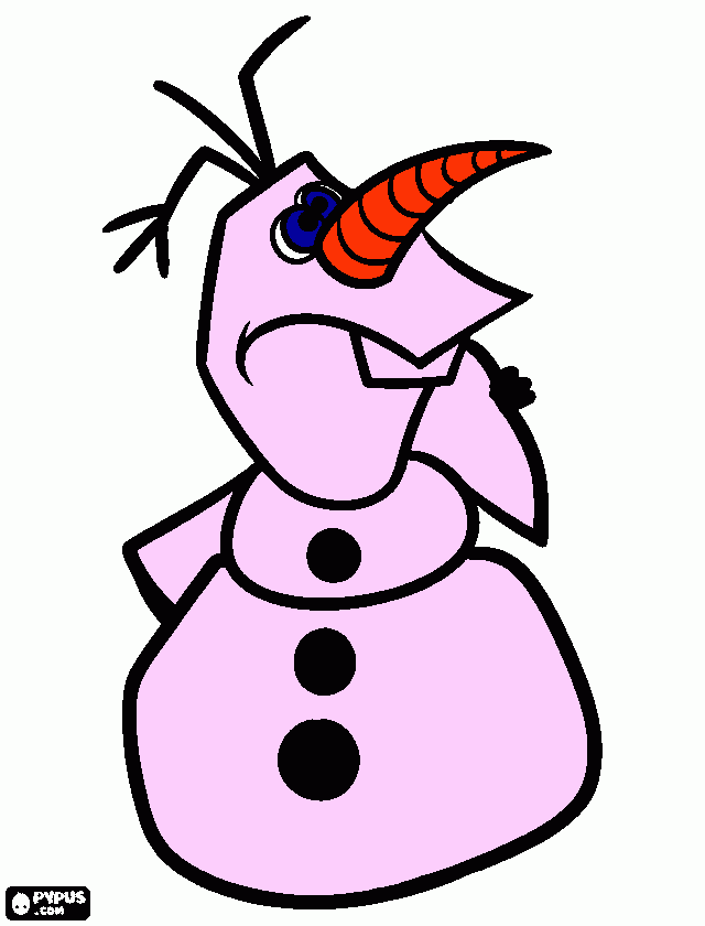 dessin bonnome  de neige