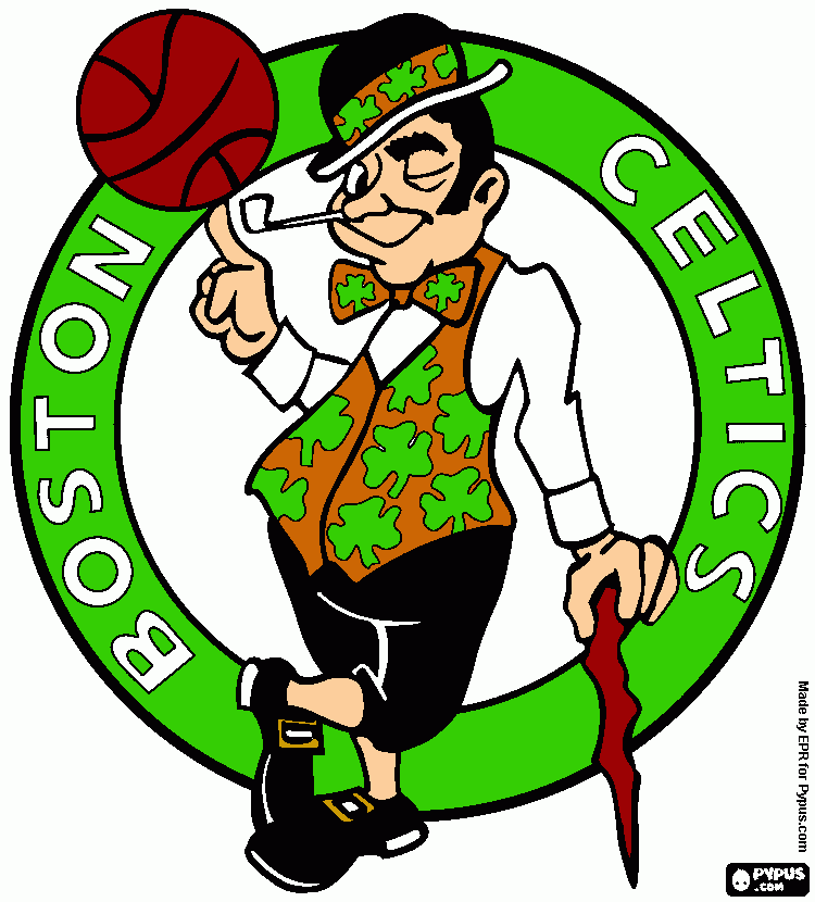 dessin Boston Celtics