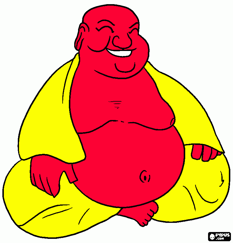 dessin boudha