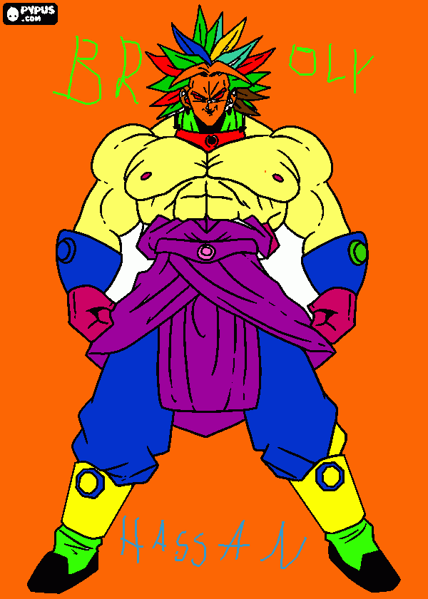 dessin broly