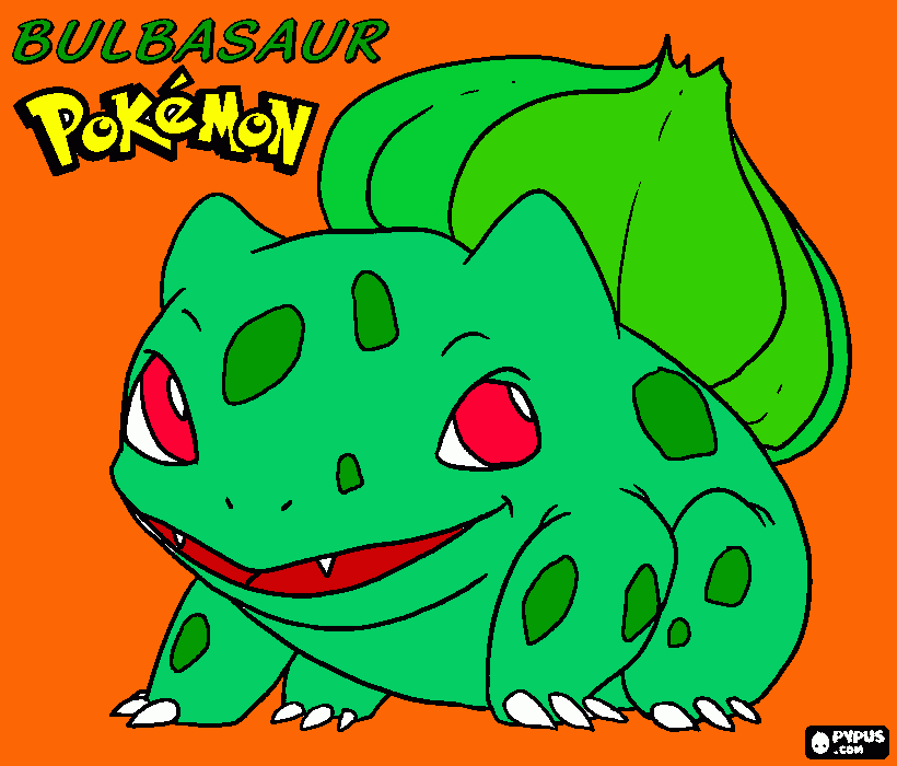 dessin BULBASAUR!