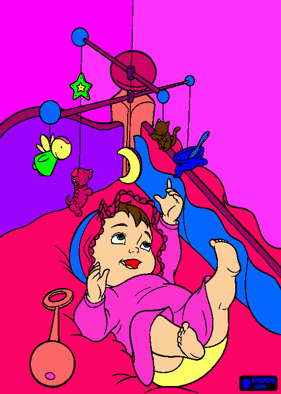 dessin bébé clochette