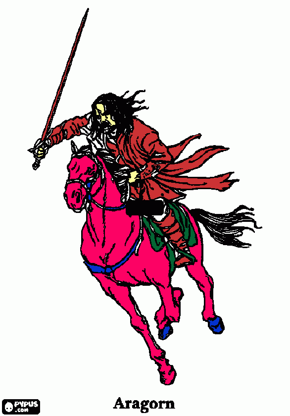 dessin c' est aragorn.