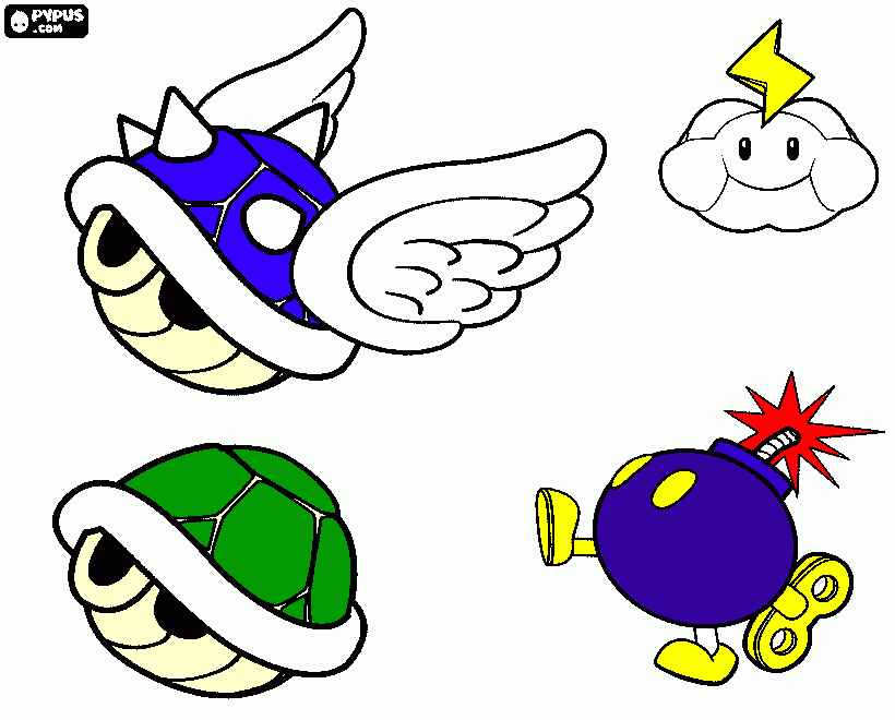 dessin carapaces boboum nuage