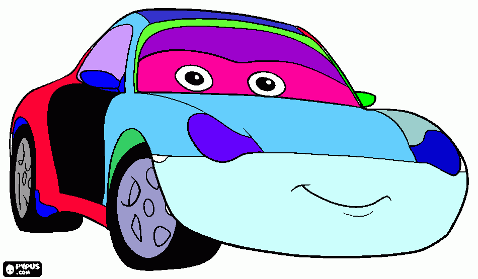 dessin Cars Alicia